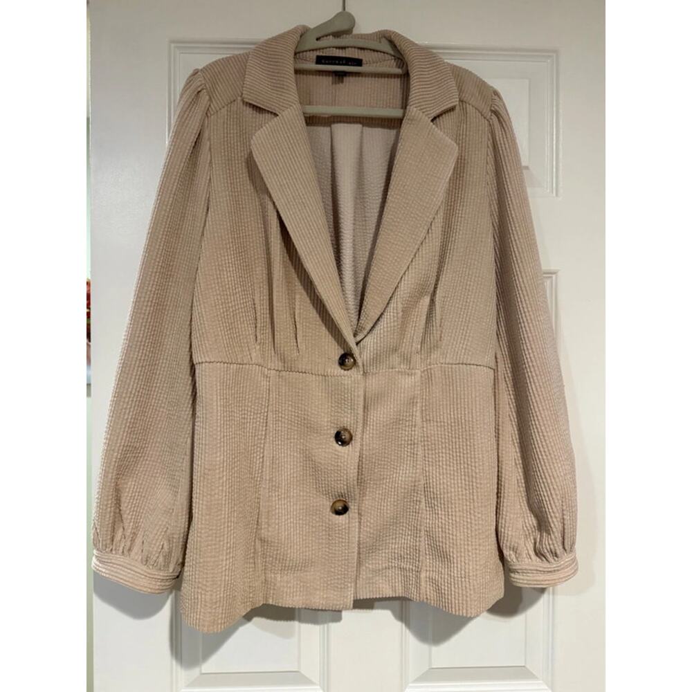 Anthropologie’s Current Air Corduroy Blazer